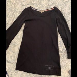 Burberry Brit 3/4 cotton boat neck